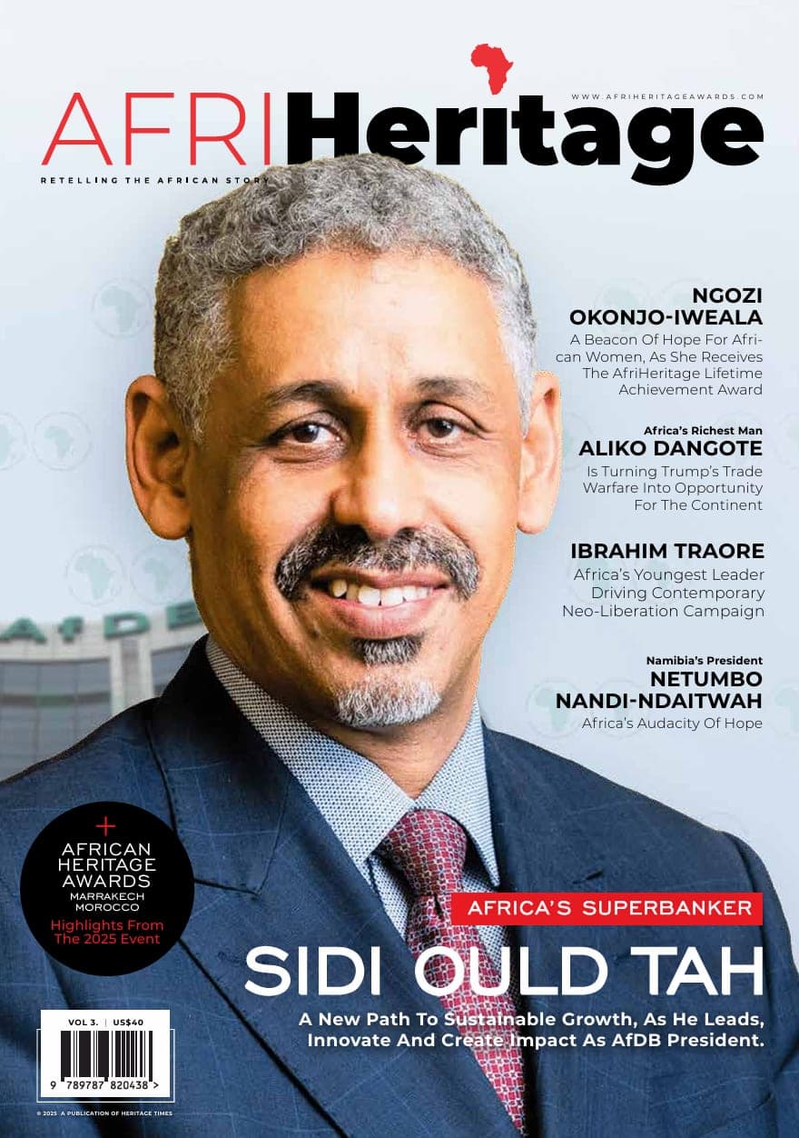 The latest print issue of AfriHeritage Magazine