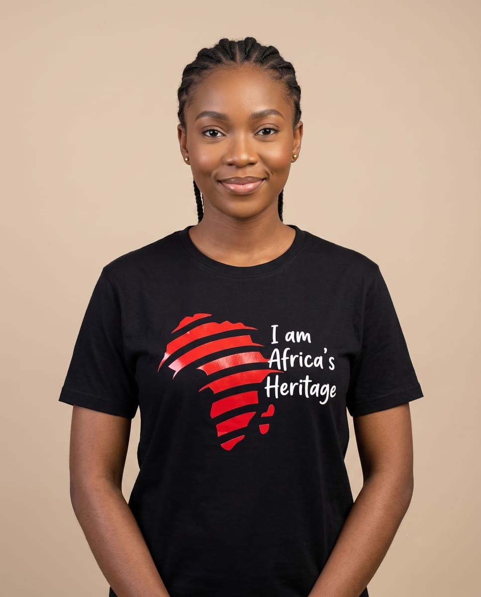 Heritage Tee — Black